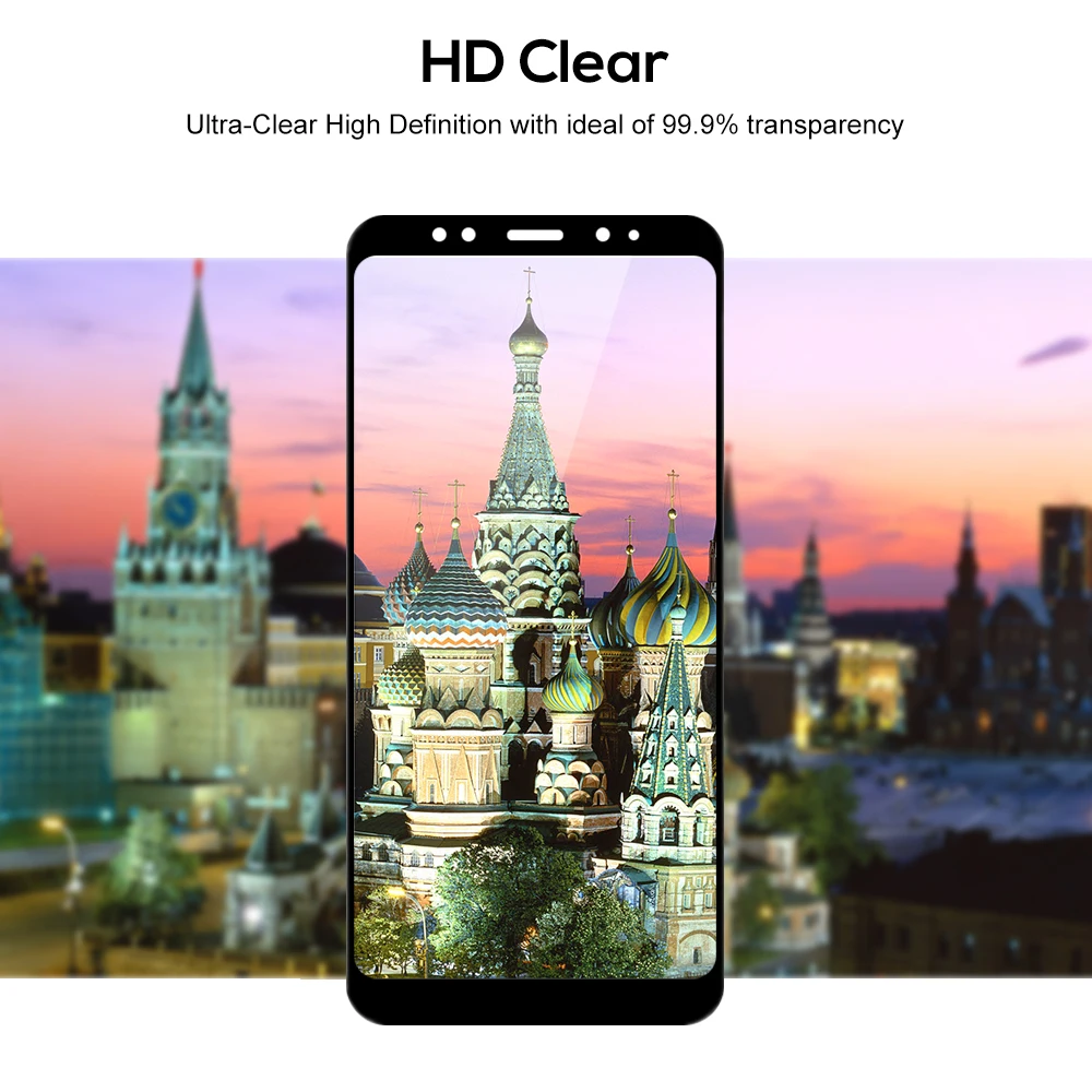 Для Xiaomi Redmi 5 Plus защита экрана TOPK HD прозрачный полный охват Автоматическая
