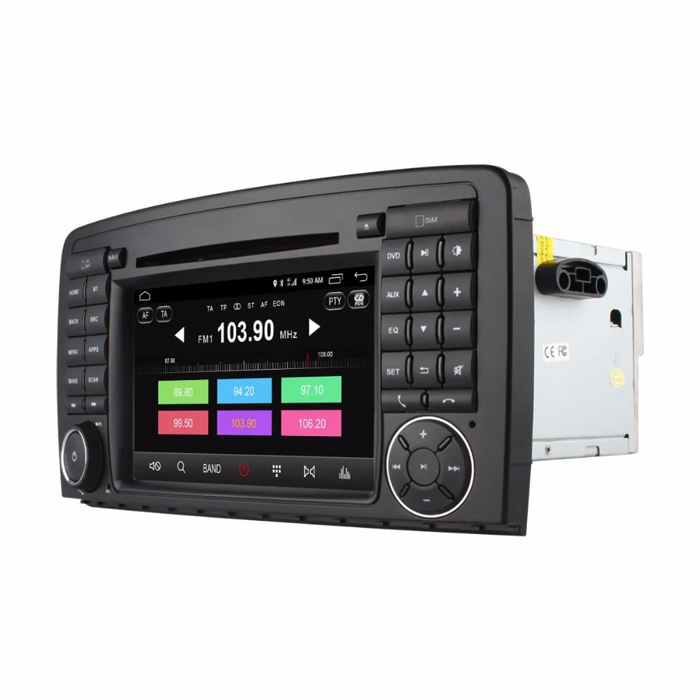 Восьмиядерный 2 Гб ОЗУ Android 6 0 для Mercedes Benz R Class W251 R280 R300 R320 R350 R500 автомобильный DVD GPS