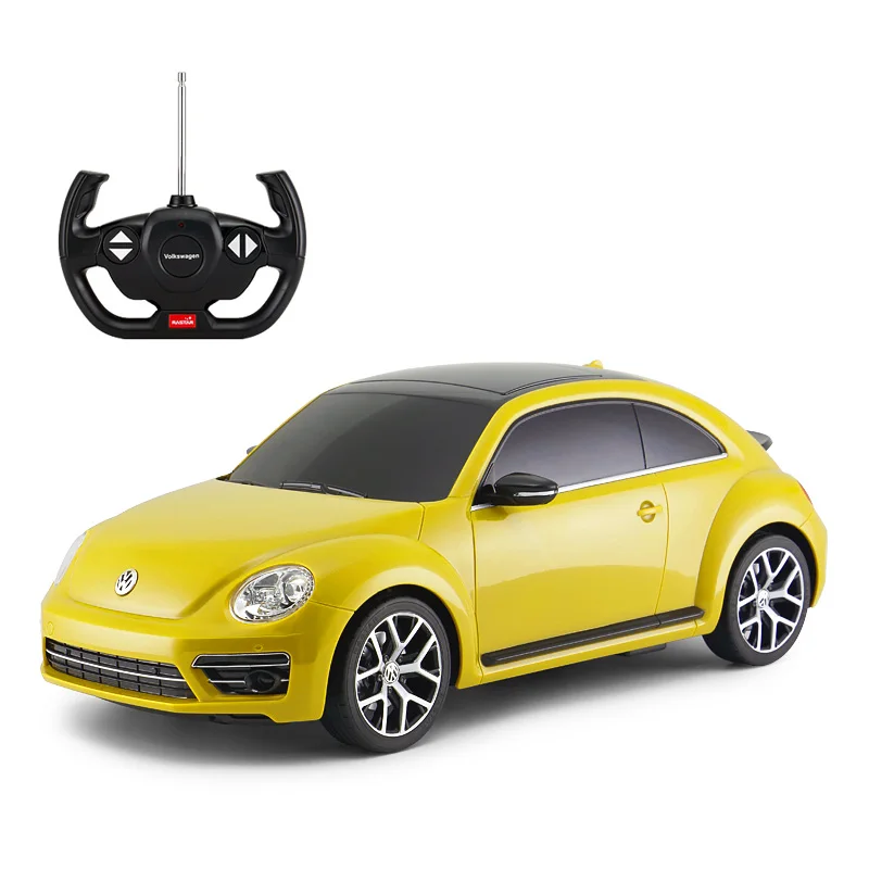 Rastar RC автомобиль 1:14 жуки радиоуправляемые игрушки радиоуправляемые машины модели электромобилей Игрушки для девочек Подарки на день рождения для детей - Цвет: yellow