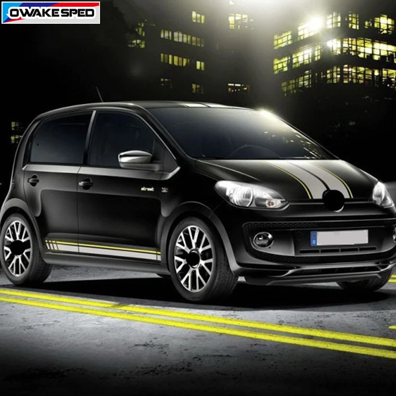 Наклейка на крышу гоночного типа для Volkswagen