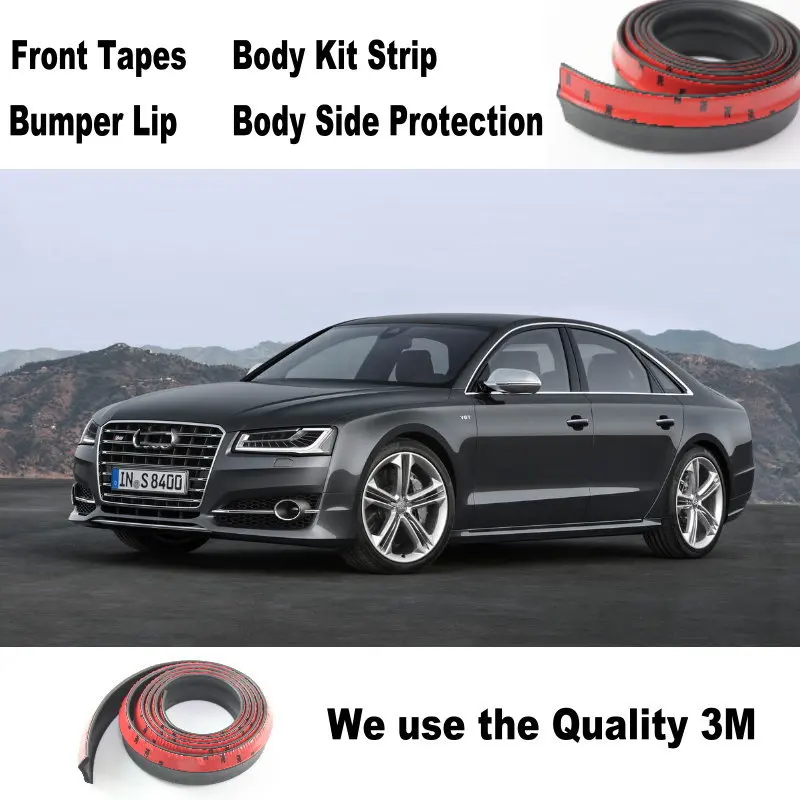 Для Audi A6 S6 RS6 C6 C7 / Make car lower Kit Car Bumper губ/Передняя/задняя юбка спойлер/дефлектор