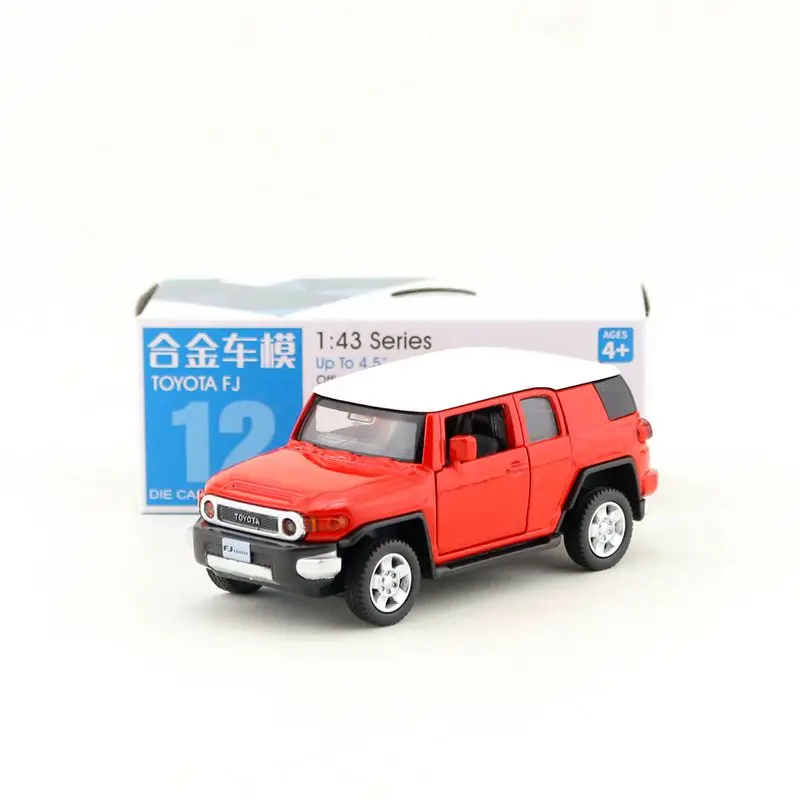Масштаб 1:43/литая Игрушечная модель/внедорожник Toyota FJ Cruiser/спортивный гоночный