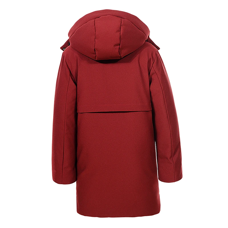 GLO-STORY Детская верхняя одежда для мальчиков 2018 года Длинные парки с капюшоном