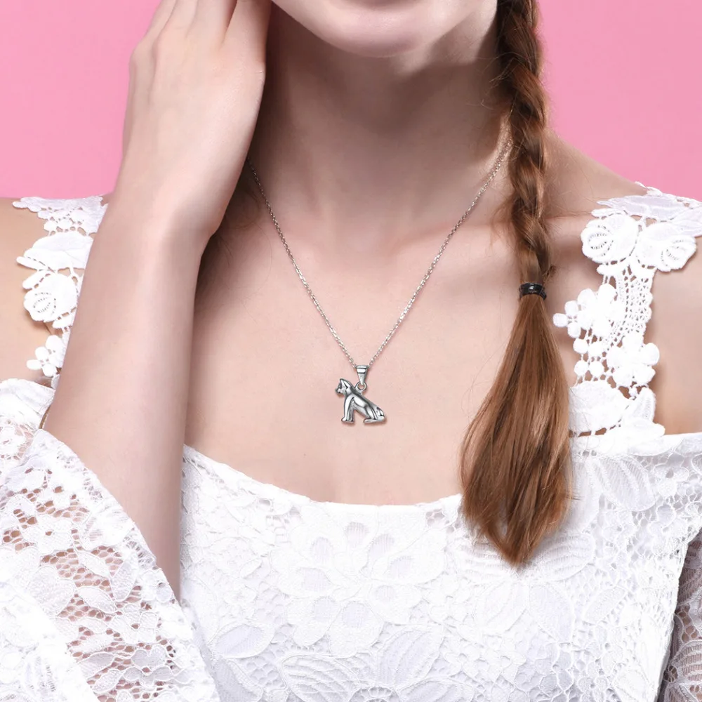 Ожерелье Kpop из стерлингового серебра 925 пробы украшения для домашних животных