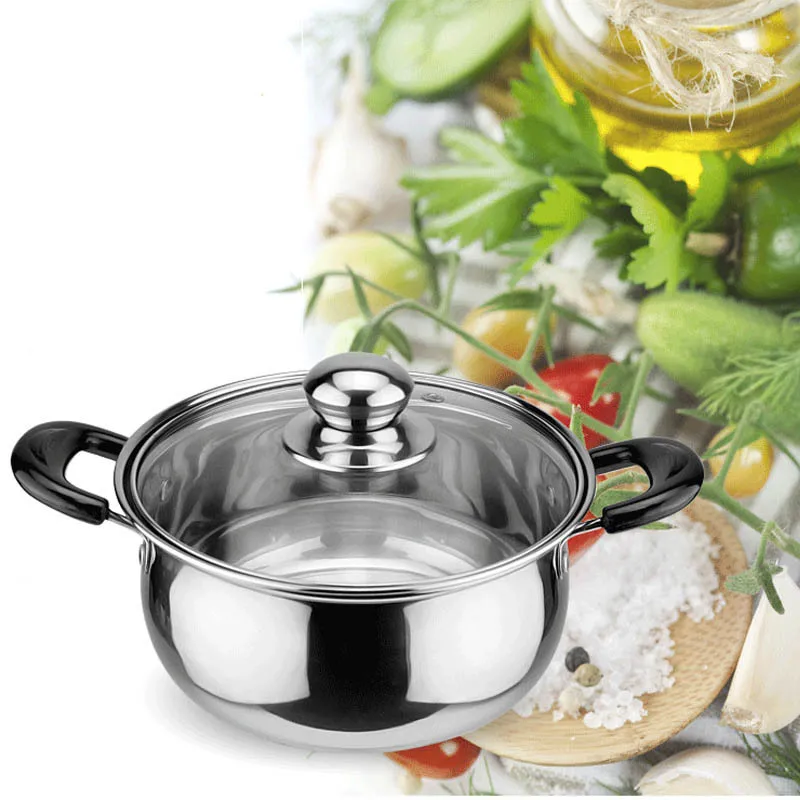 Многофункциональная кастрюля из нержавеющей стали посуда со стальной крышкой