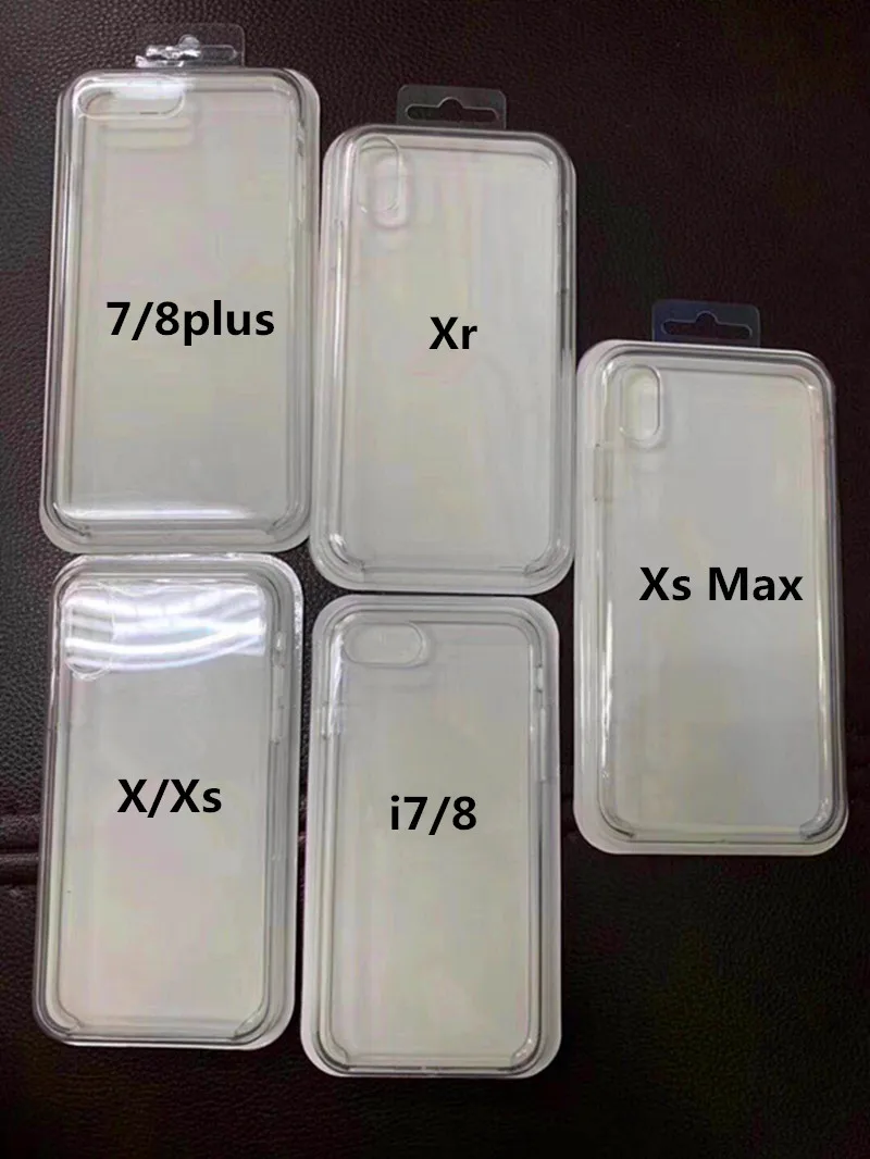 10 шт. новейший прозрачный чехол лучшего качества для iphone 7 8 plus IX Xs Xr Max с розничной