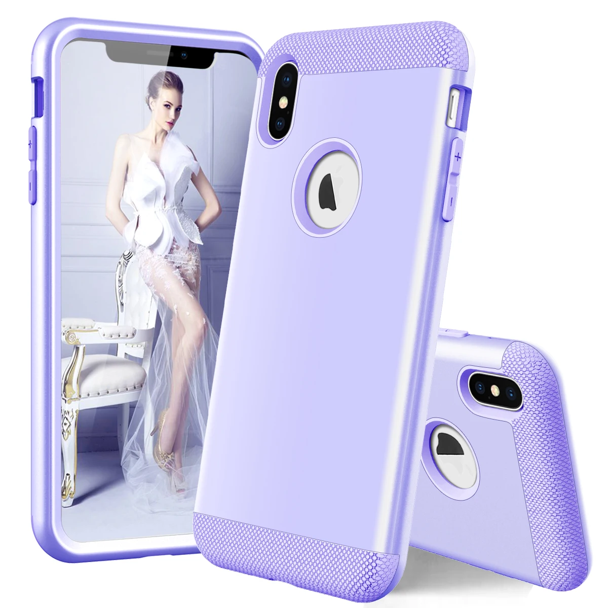 Ударопрочный защитный чехол для Apple iPhone XR Xs Max 8/8 Plus ультратонкий гибридный