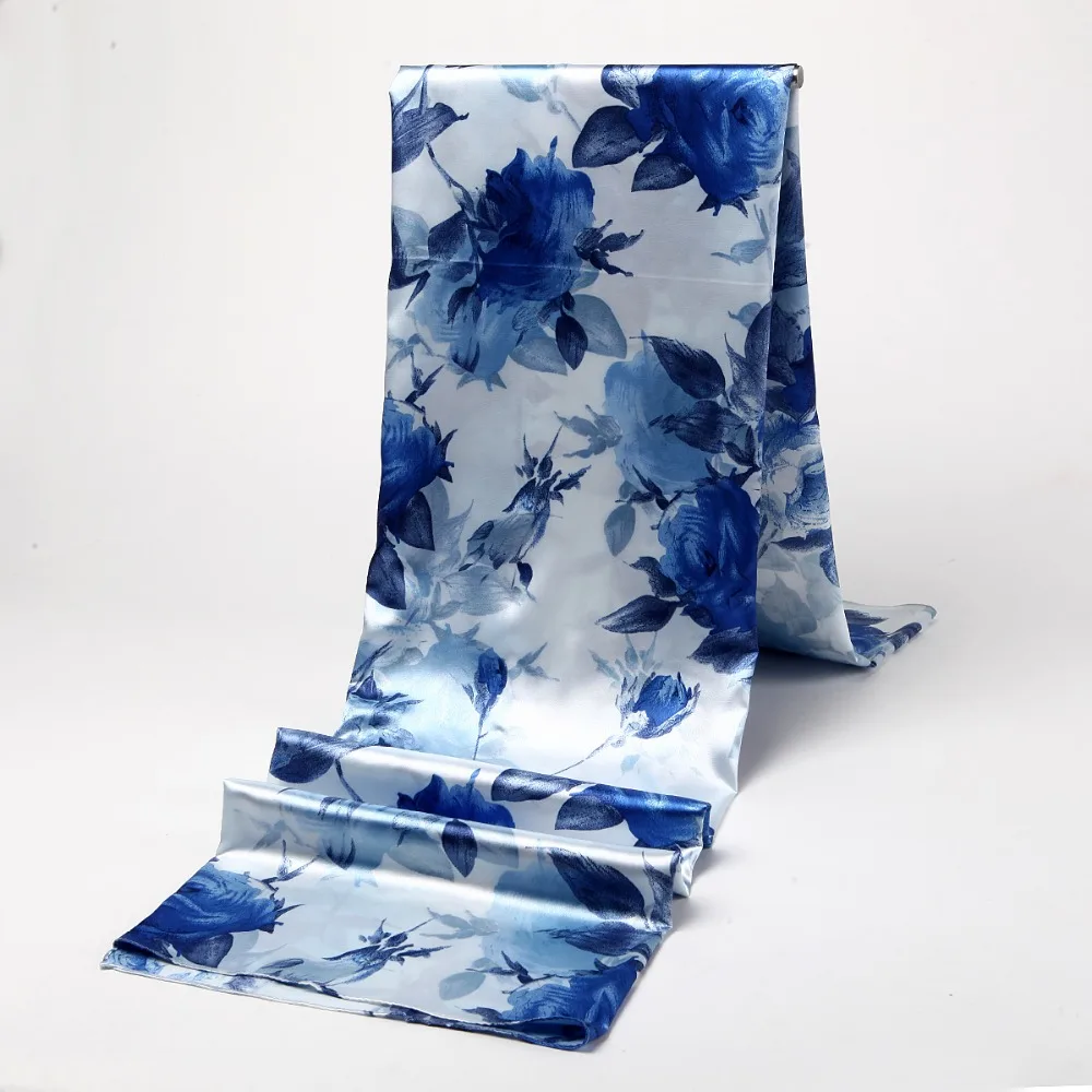 Шелковая неэластичная ткань, 170x75 см, для платья, постельного белья, HF02