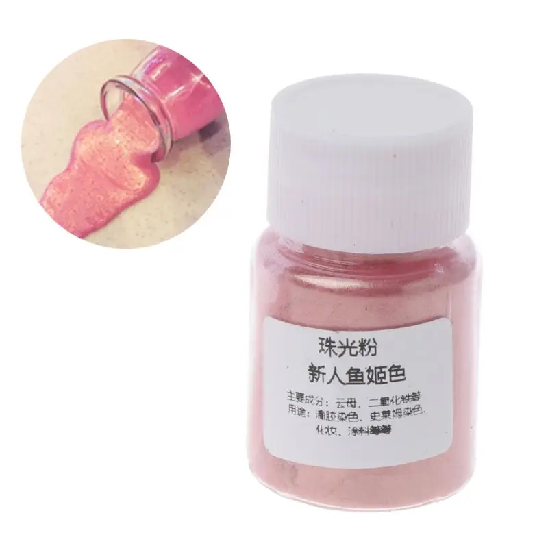 Полимерный краситель порошок слюда жемчужный пигмент красители кристалл грязь
