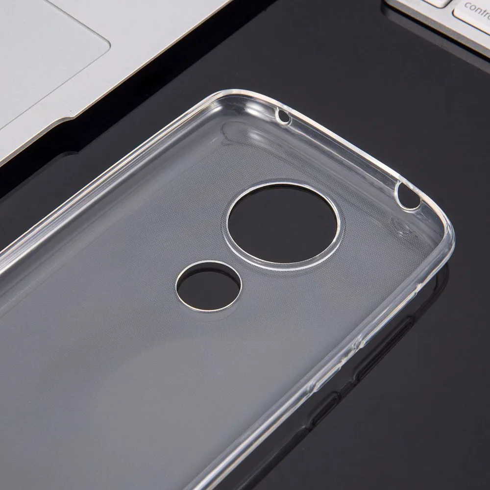 Прозрачный Мягкий ТПУ 5.7For Moto E5 чехол для Motorola задней панели сотового телефона |