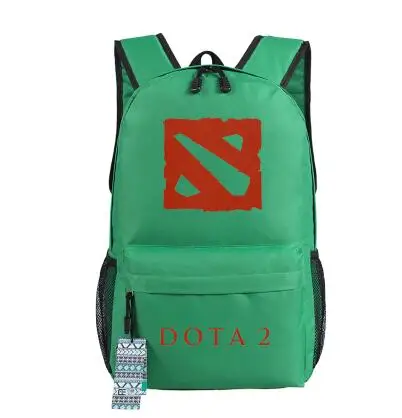 DOTA 2, холщовые школьные сумки, нейлоновый рюкзак для ноутбука, школьные сумки для подростков, мужской рюкзак, большая сумка для книг DOTA 2, Rugzak - Цвет: 7