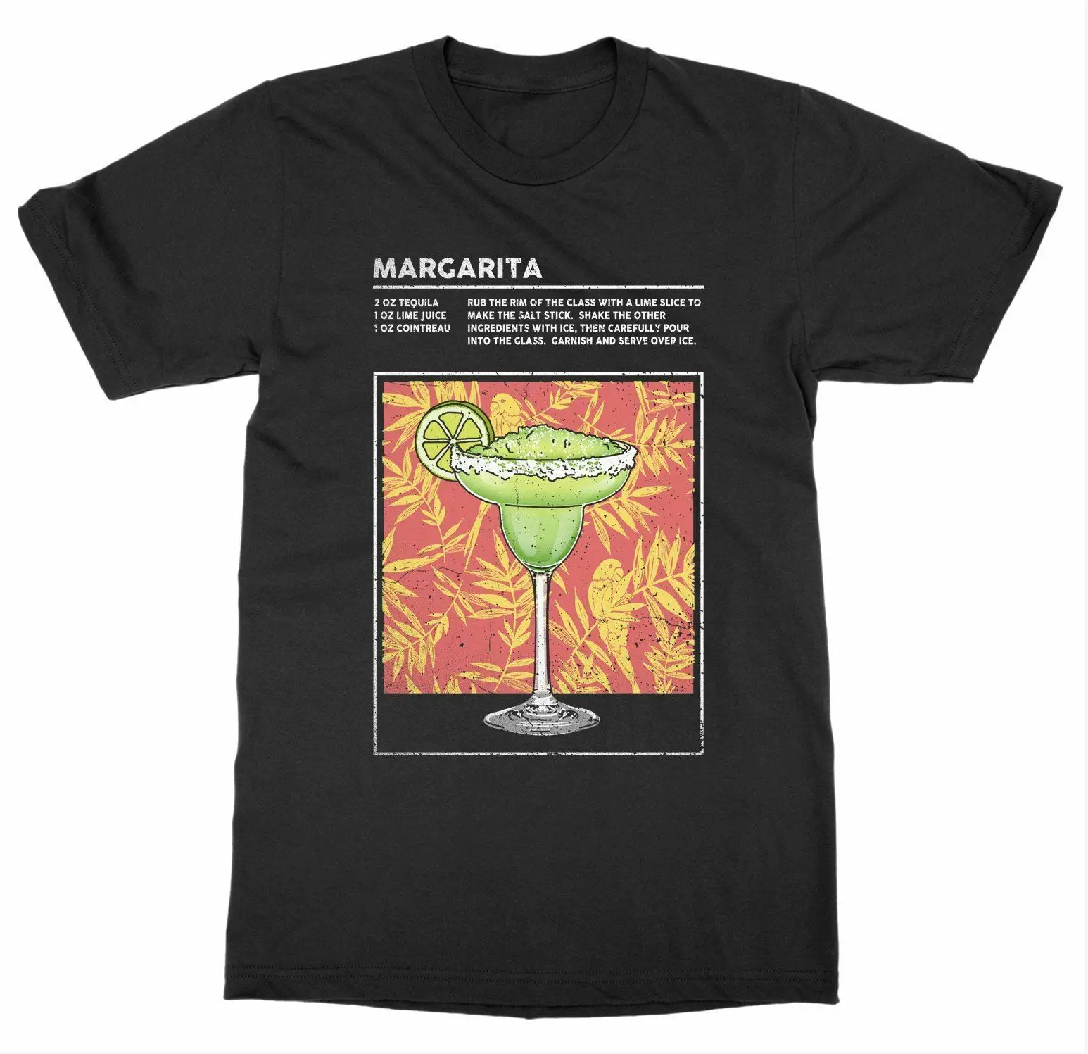 Крутая футболка Margarita унисекс с надписью Happy Hour Liquor и алкоголем для коктейлей