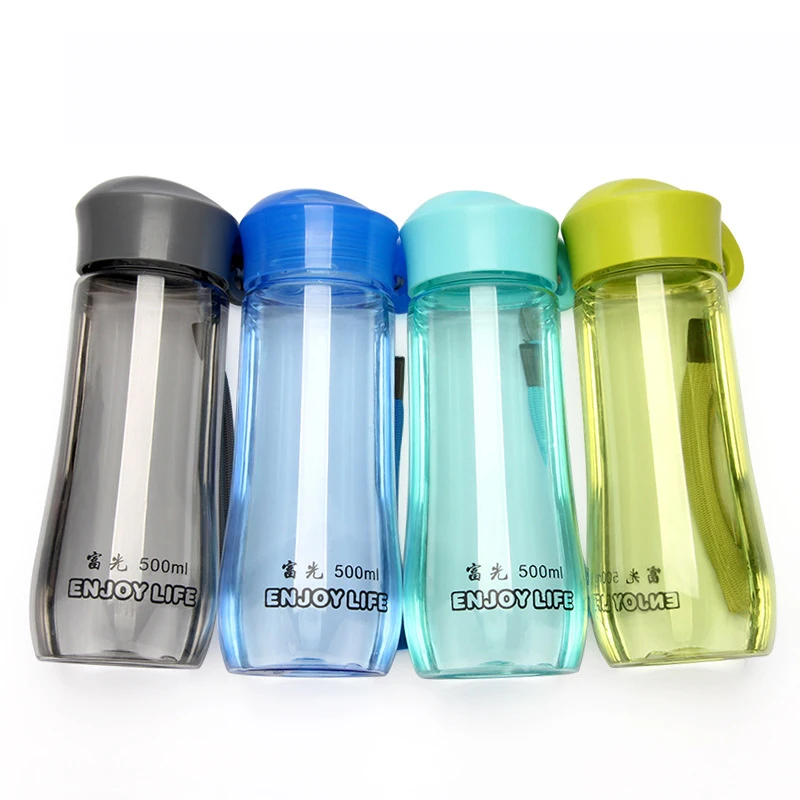 500ML 650ML Eco-friendly Water Bottle Unbreakable Leak-proof With Filter Screen Portable Sport Travel Running Tea Cup | Дом и сад