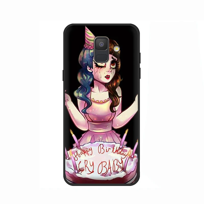 Melanie Martinez Pleurnichard Soft Phone Cover Case for Samsung Galaxy A5 A6 A7 A8 A9 A10S A20S A30S A40S A50S A60 A70 J6 - Цвет: B1