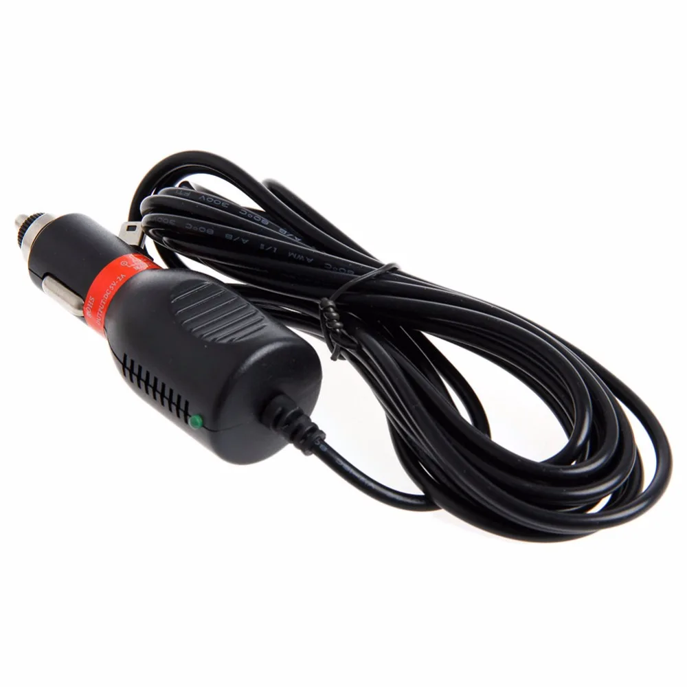 Новое поступление мини USB автомобильный DC адаптер питания зарядное устройство
