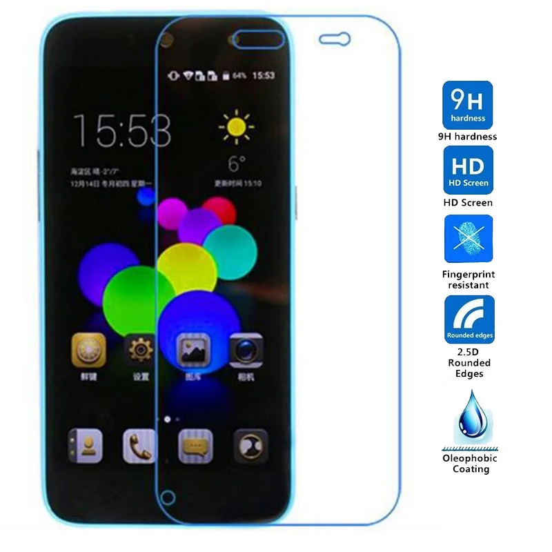Закаленное стекло 2.5D 9H для ZTE Blade A1 C880A C880U C880S C880 защита экрана 5 0 дюйма защитная