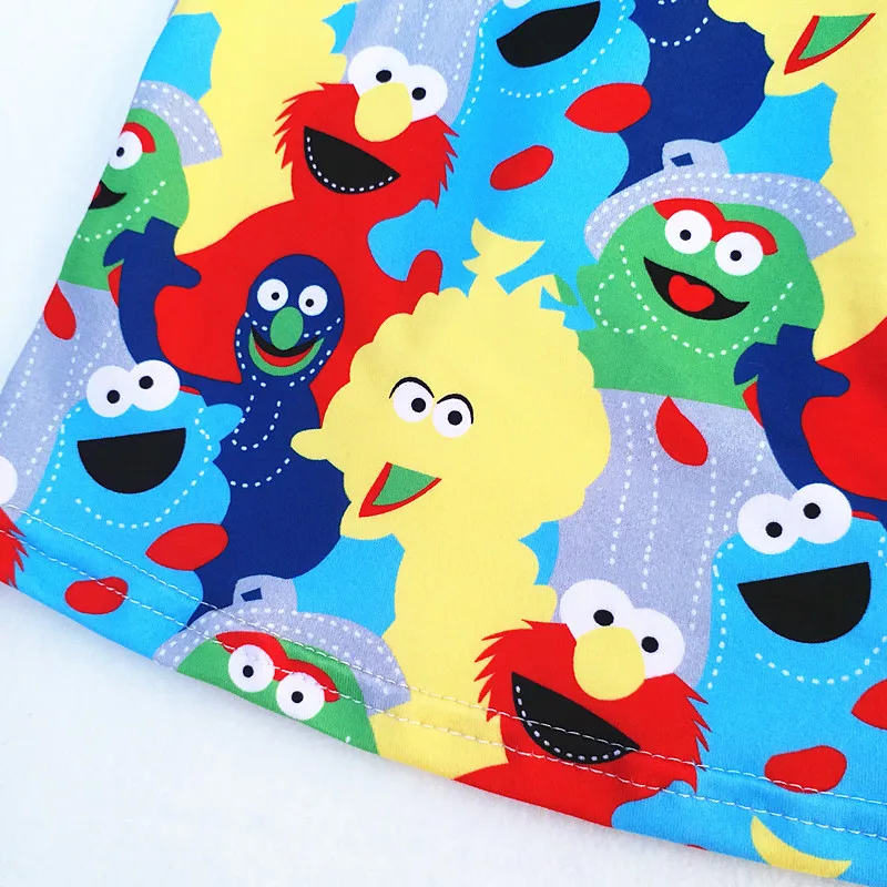 Летняя одежда для маленьких девочек 2018 топ из молочного шелка с мультяшным