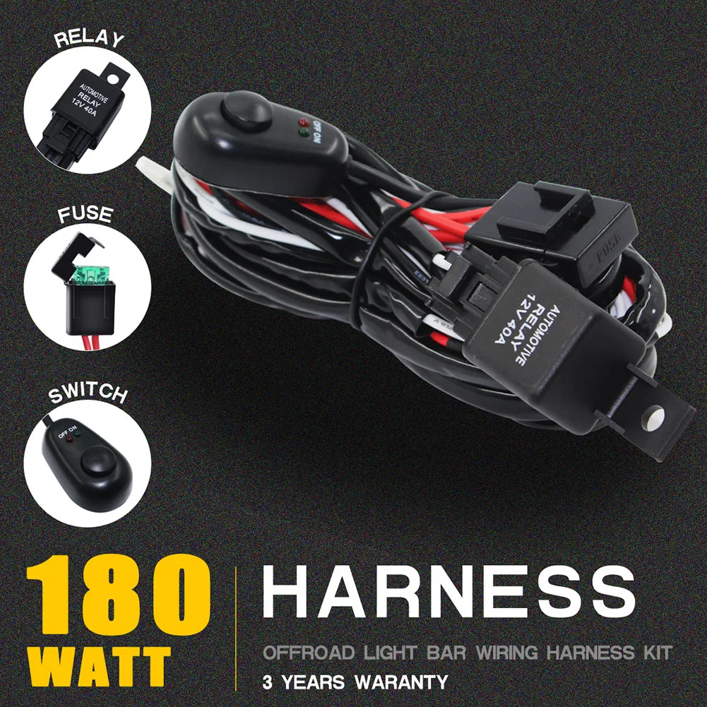 ВКЛ от автомобиля переключатель тумана прочный универсальный 12 В 24 комплект реле