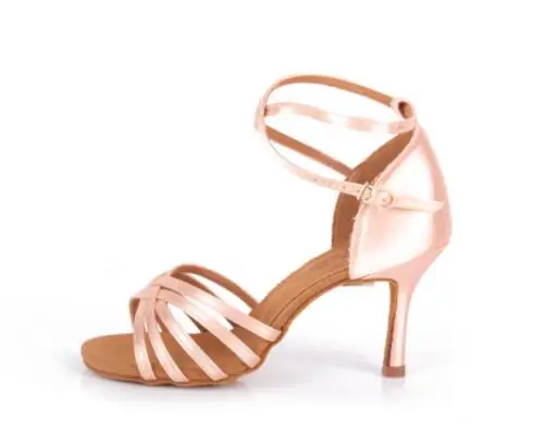 Skin pen heel8.5 211 Танцевальные Кроссовки; женская Обувь для бальных танцев; обувь для латинских танцев; спортивная высокая стоимость; Танцевальная обувь из воловьей кожи на нескользящей подошве для взрослых; Лидер продаж; BD 211 - Цвет: Skin pen heel8.5 211