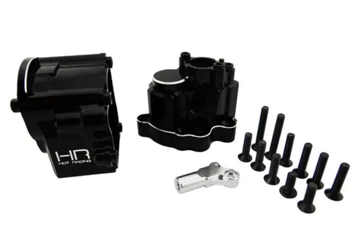 Чехол для коробки передач SCX10 II 2 Hot Racing Axial SCXT3801|axial scx10|case aluminiumcase case |
