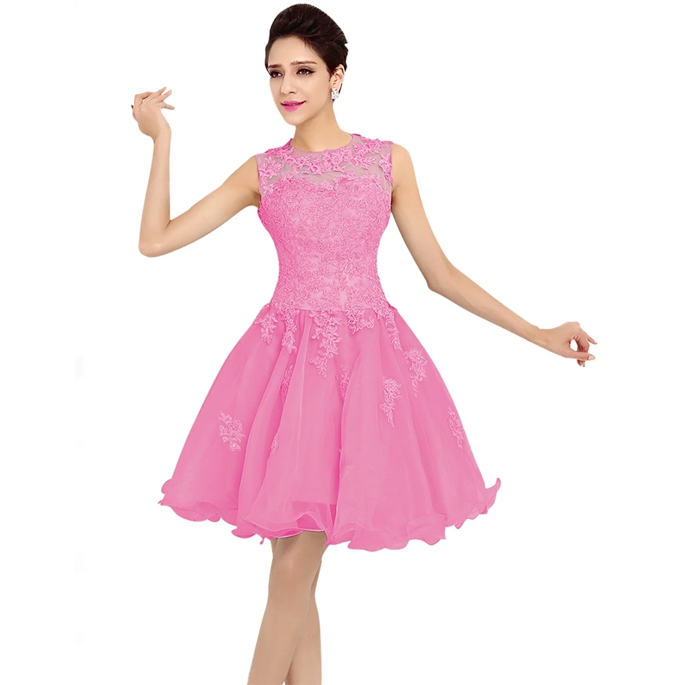 Babalet платья кружева Vestido короткие сексуальные. Элегантный шифон вечернее