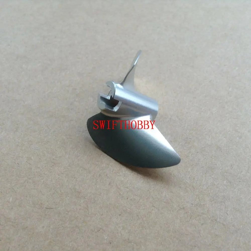 2 blade 440 CNC alu propeller dia 40mm pitch 1.4p for 4mm shaft rc boat | Игрушки и хобби