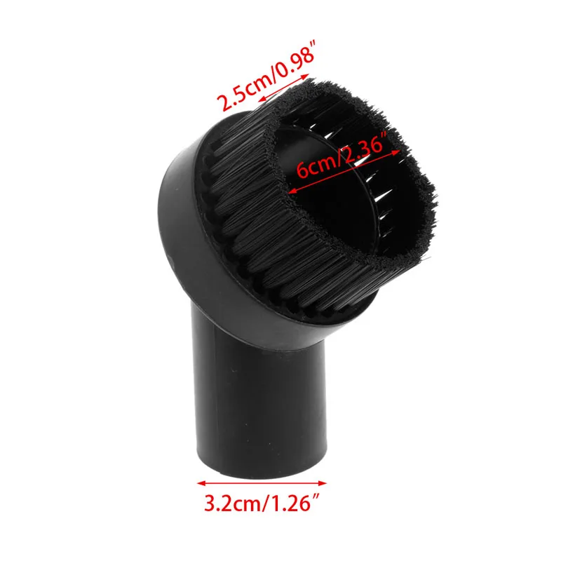 

Round 32mm Vacuum Cleaner Brush Head Dusting Crevice Dust Collector