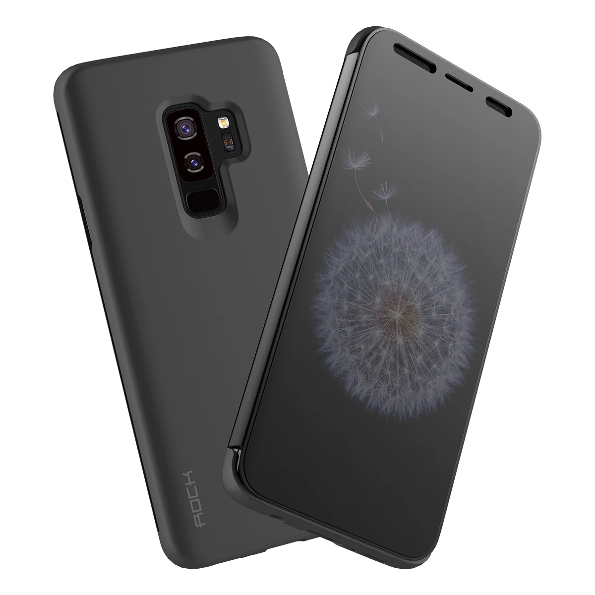 Rock Dr. V серии флип чехол для Samsung Galaxy S9 плюс тонкий Чехол Марка телефон случаях