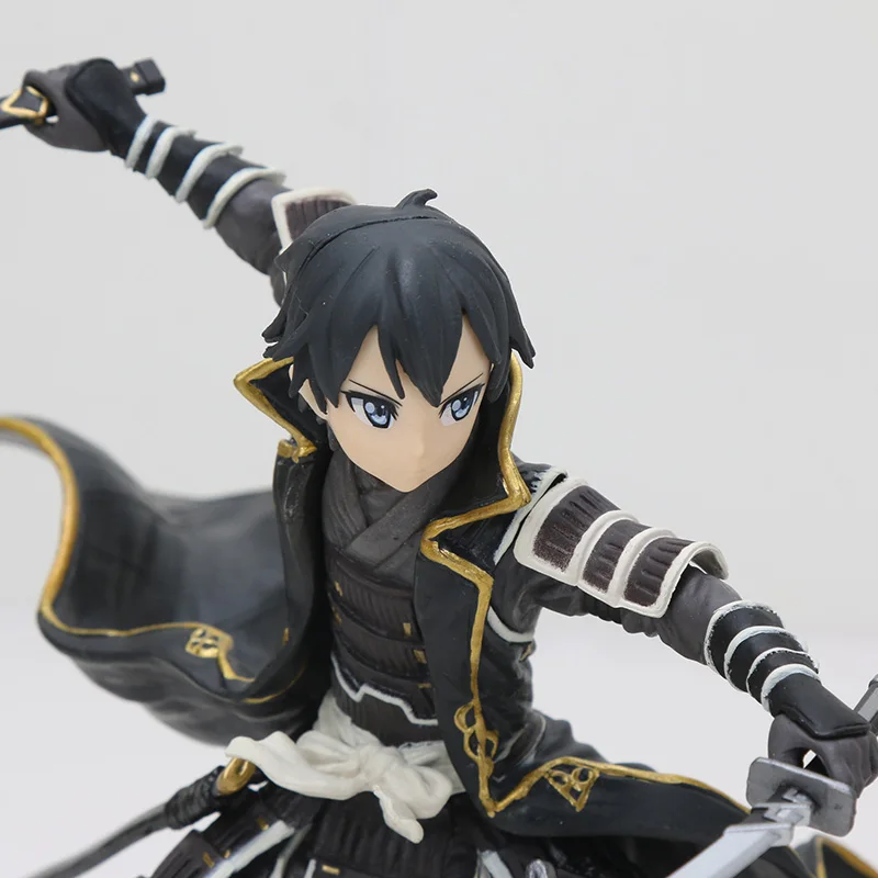 Меч искусство онлайн Кирито воин Фигурка Игрушка Кукла Brinquedos figuals коллекция SAO модель подарок