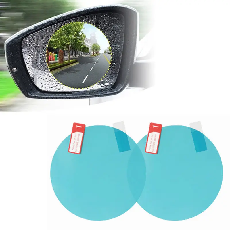 

2PCS Car Accessories Auto Rearview Mirror Waterproof Film Driving On Rainy