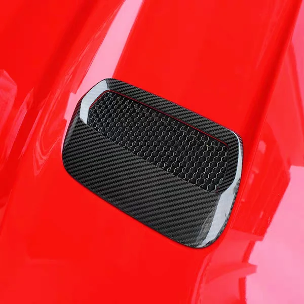 Углеродное волокно ABS вытяжка двигателя вентиляционное отверстие Крышка