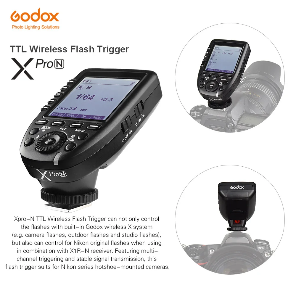 Godox 600Ws TTL наружная вспышка стробоскоп + 28 8 в/2600 мАч перезаряжаемая литиевая