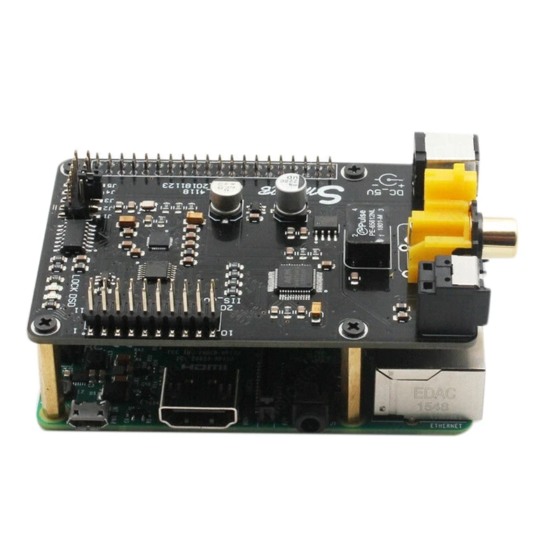 Для Raspberry Pi Ak4118 коаксиальный ies оптический цифровой интерфейс для Dsd Dac звуковая