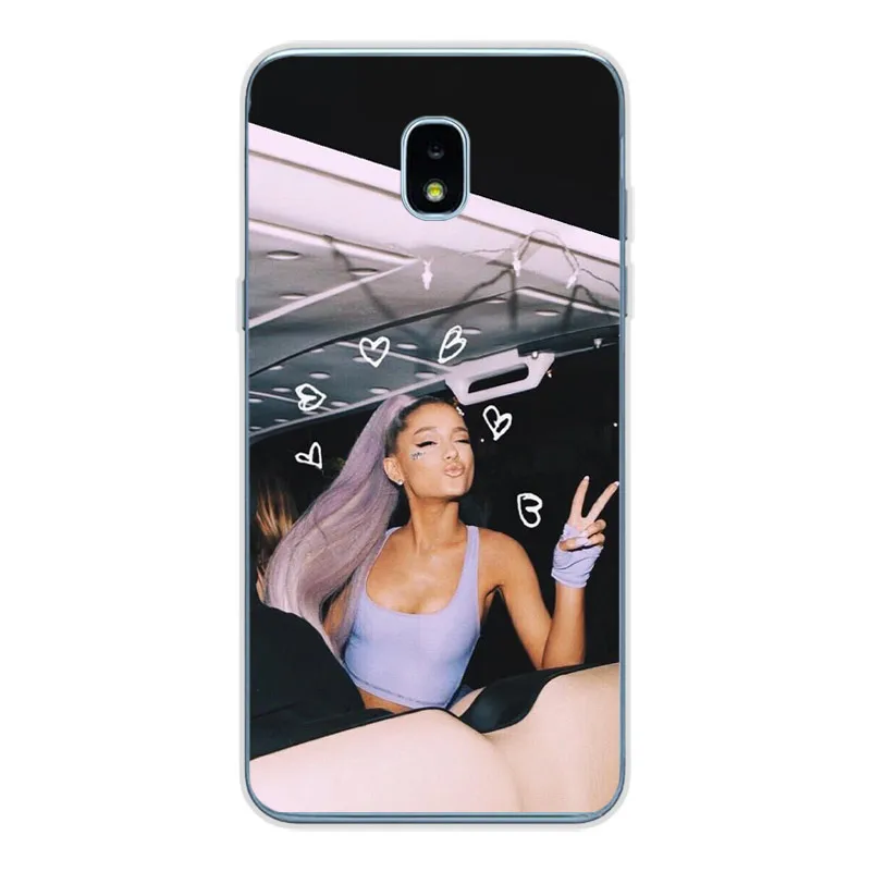 WM04286 Ciciber для samsung Galaxy J6 J5 J7 J8 J1 J2 J3 J4 Pro Core Plus Prime mini мягкие ТПУ чехлы для телефонов Ariana Grande - Цвет: WM04286