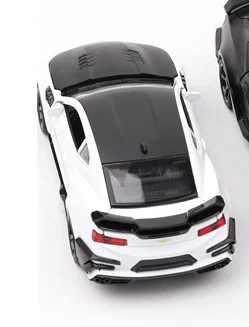 Мини-модели авто, 1:32 Масштаб, Chevrolet Camaro, сплав, автомобильные игрушки для детей, литье под давлением, игрушечный автомобиль, оттягивающийся звуковой светильник - Цвет: as show