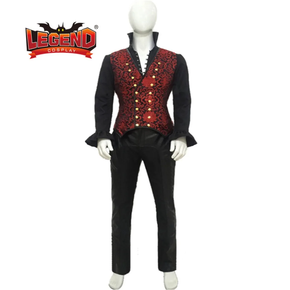 Один раз Killian Jones Капитан Крюк Косплей Костюм Пиратский крюк наряд косплей Хэллоуин на заказ любой