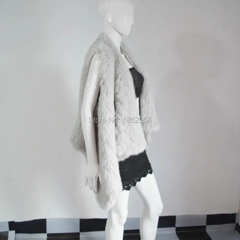 SJ021 различные цвета оптовая продажа шуба из меха кролика прямая продажа|fur vest|vest