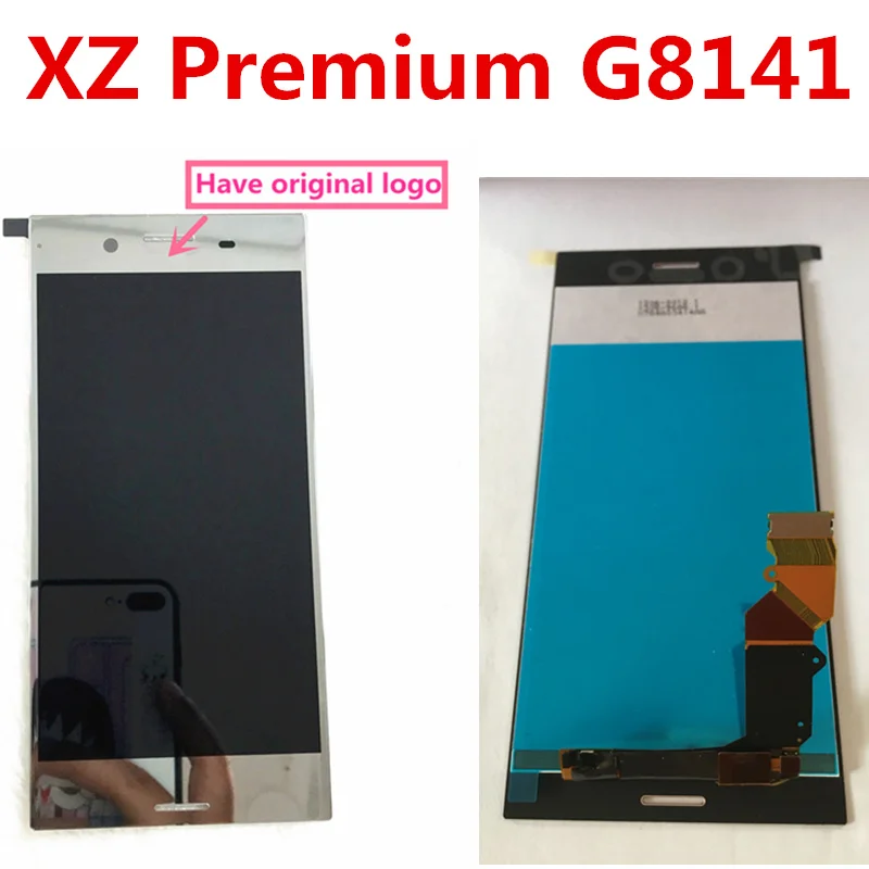 ЖК дисплей для SONY Xperia XZ Premium 10 шт. сенсорный экран с дигитайзером в сборе черный