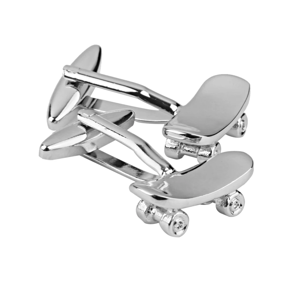 Мужские Запонки Новинка дизайн рубашки для скейтборда Свадебные Подарок|shirt cuff