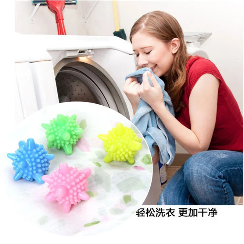 

5 Pieces Reusable Laundry Balls Magic Washing Machine Ball Clothes Care Household Merchandise Home & Garden Cleaning Product