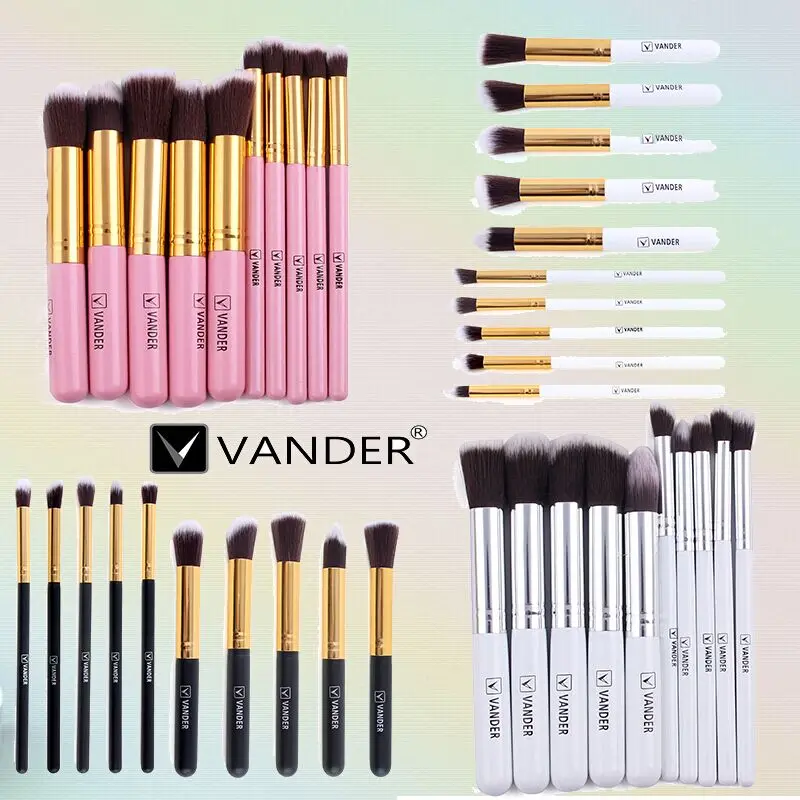 VanderLife Pro пудра румяна контурная основа Кисть для макияжа лица набор кистей Pincel