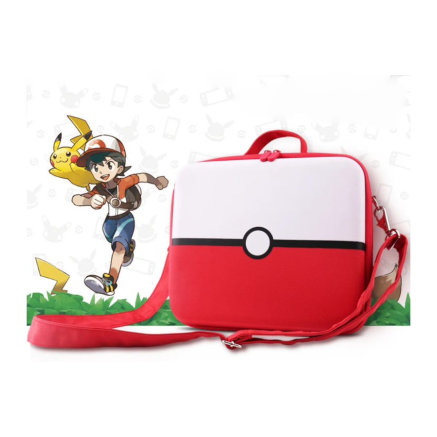 Покемон Гоу плюс Чехол для переключателя аксессуары Pokeball портативный ЭВА