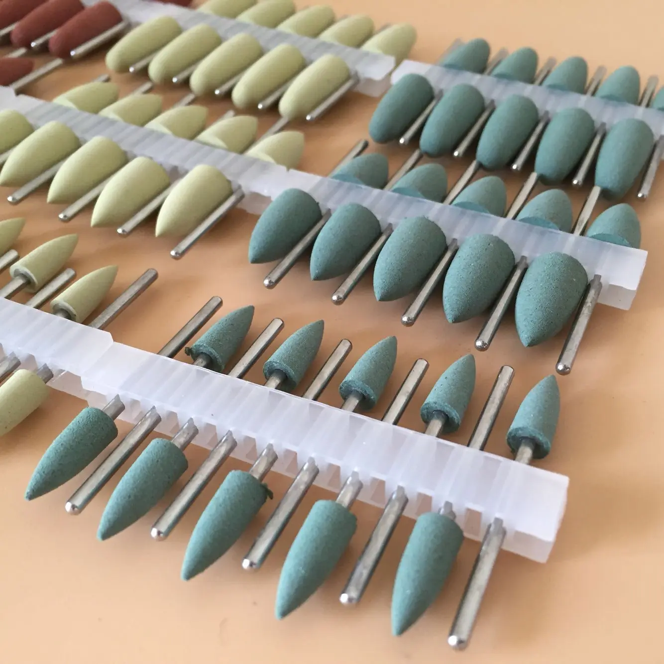 120pcs Dental SILICONE Rubber polishers Diamond polishing Burs Resin Base 2.35mm | Красота и здоровье
