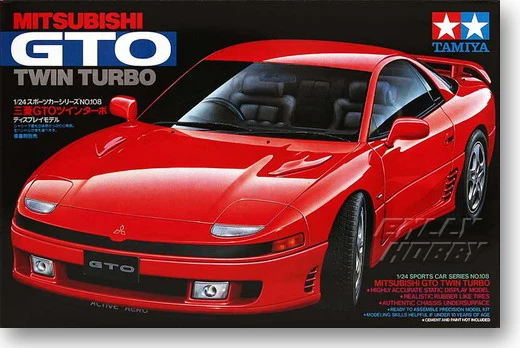 

Модель автомобиля Mitsubishi GTO Twin Turbo 1/24, 24108