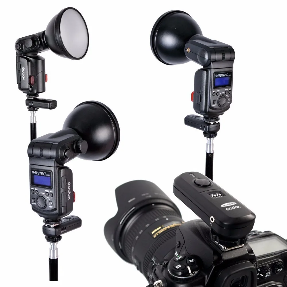 Godox FC 16 каналов 2 4G беспроводной дистанционный триггер вспышки студийный