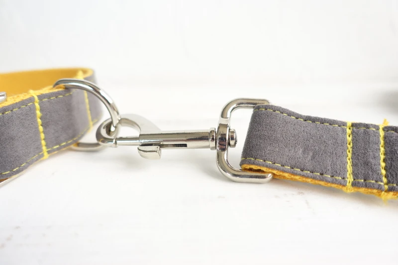 MUTTCO розничная продажа индивидуальные аксессуары для собак серый чехол желтый