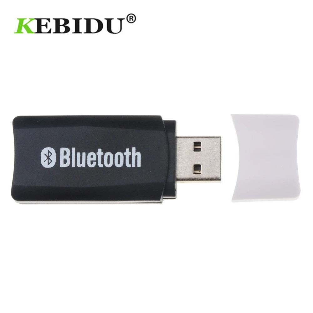 Kebidu USB-приемник беспроводной Bluetooth 5 0 адаптер музыкальный A2DP ключи для автомобиля