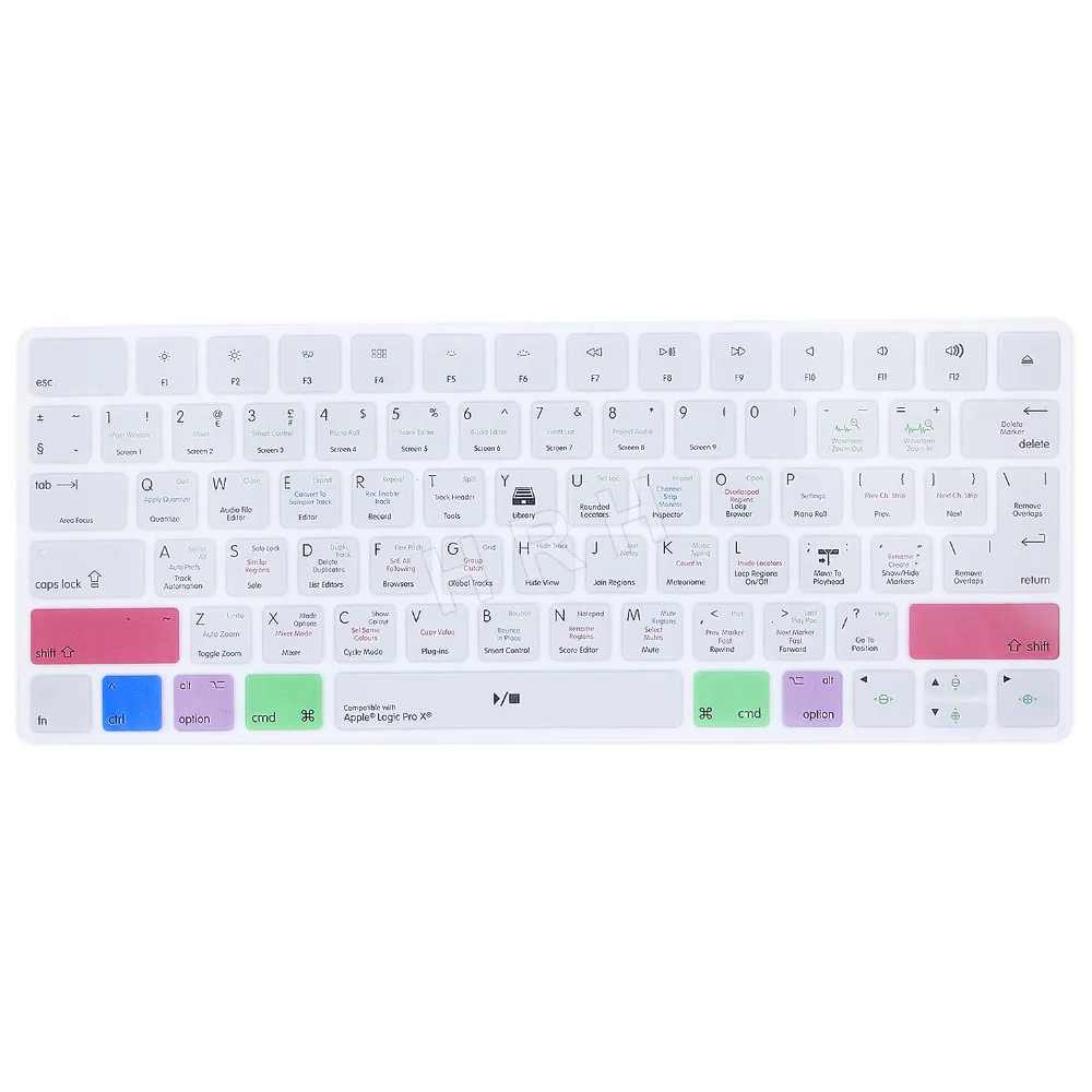 Новейшая Волшебная логика Pro X ярлыки горячие клавиши дизайн силиконовая