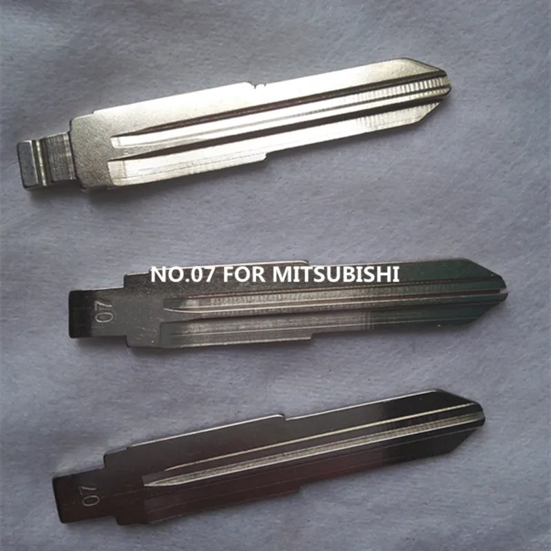 Дакату нет. 07 # Автомобильный ключ для Mitsubishi Pajero Hafei Saima Lancer Flip полотно