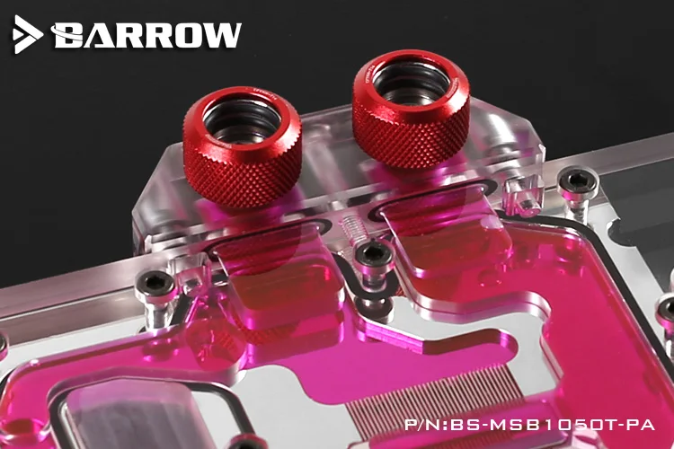 Barrow GPU водяной блок для MSI GTX1050Ti/1050 радиатор охлаждения воды|gpu water block|water blockgpu |